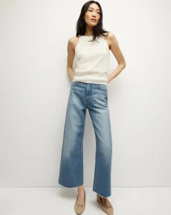 Myrick Cashmere Tank in Ivory