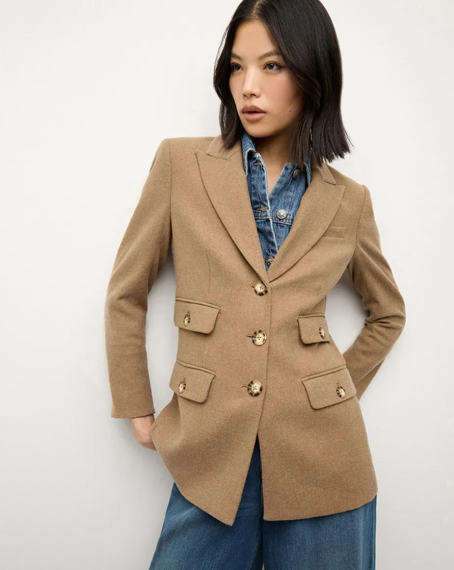 Nalani Dickey Jacket in Heather Russet