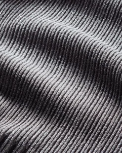 Nami Midi Sweater Dress in Silver