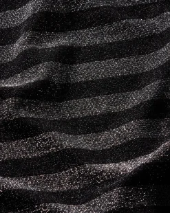 Nate Top in Silver/Black