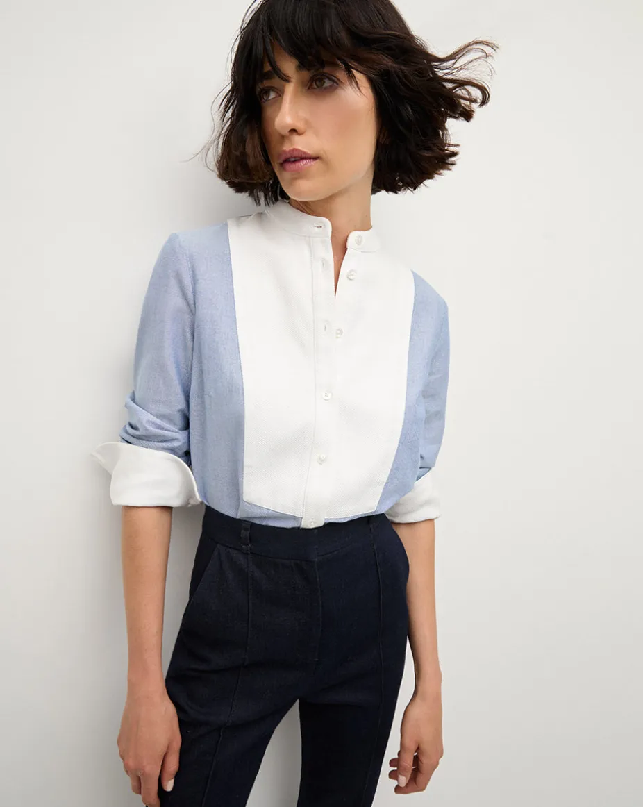 Naya Top in Blue Haze