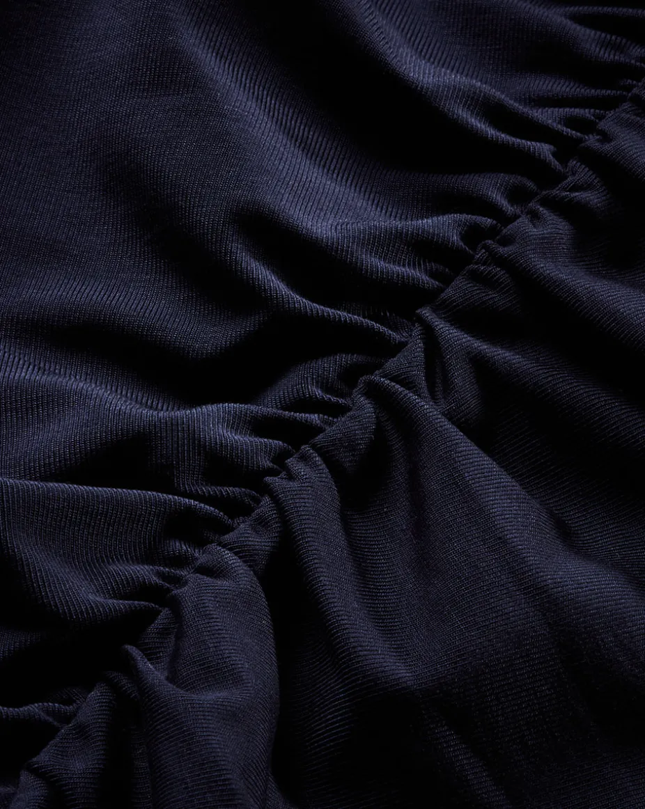 Neeta Sleeveless Top in Navy