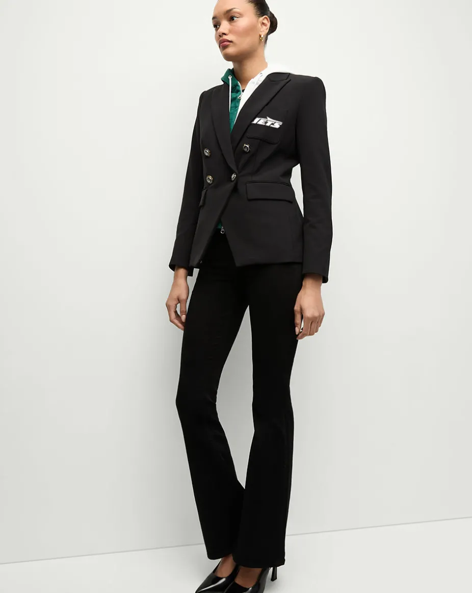 New York Jets Dickey Jacket in Black/Silver