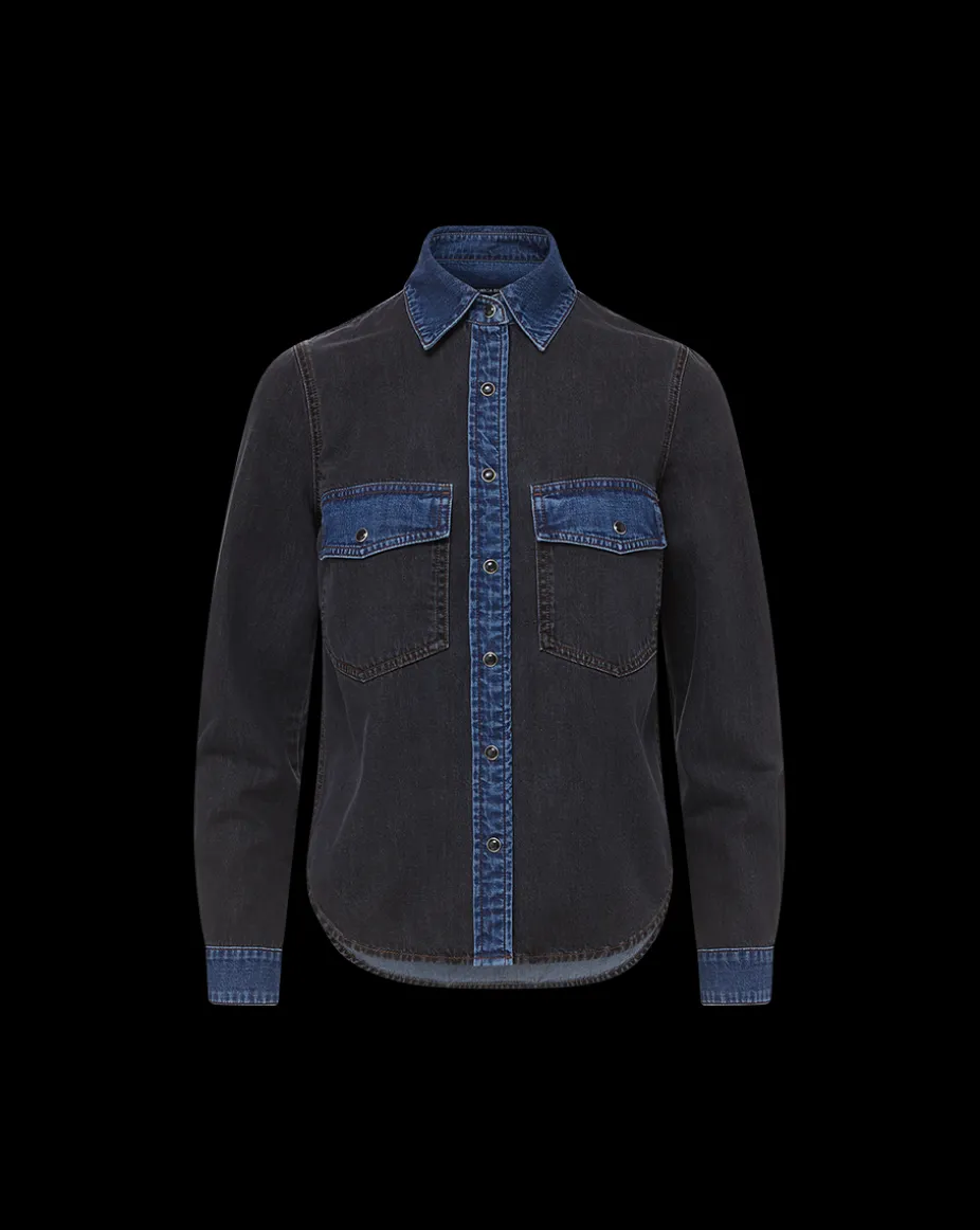 Noah Shirt Colorblock in Blue Star Colorblock