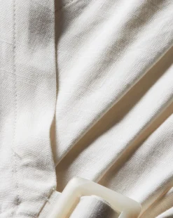 Octavia Stretch-Linen Wrap Dress