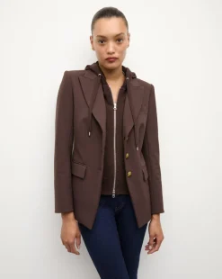 Orlane Dickey Jacket in Dark Chocolate