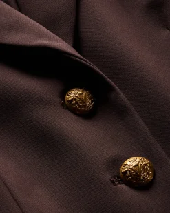 Orlane Dickey Jacket in Dark Chocolate