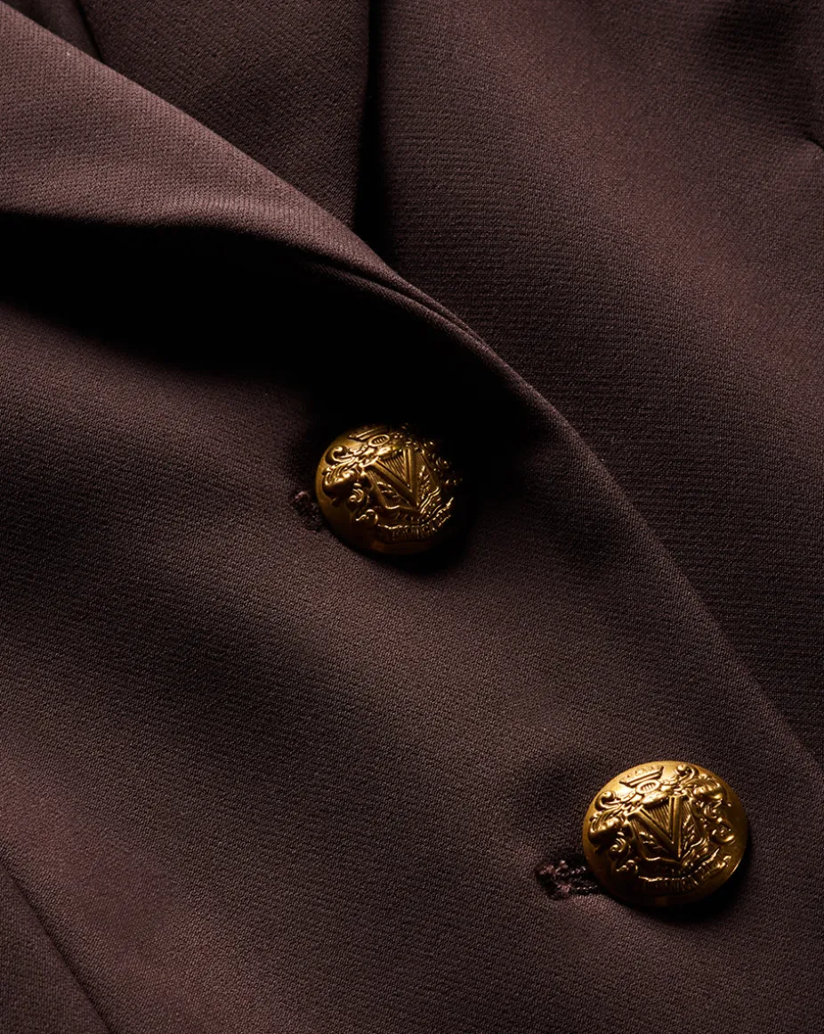 Orlane Dickey Jacket in Dark Chocolate