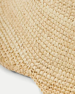 Packable Scallop Bucket Hat in Natural