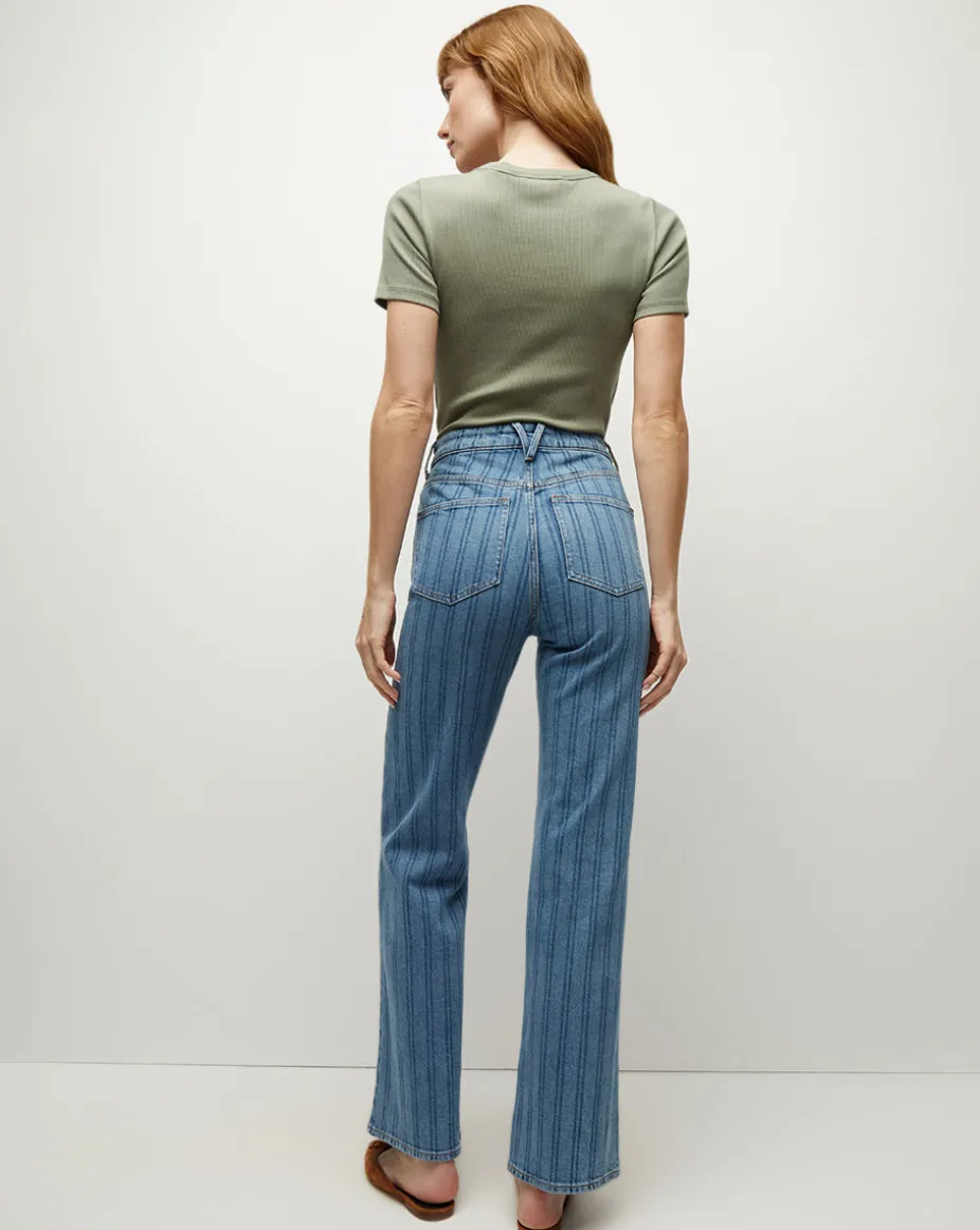 Pruitt Ribbed Tee in Sage