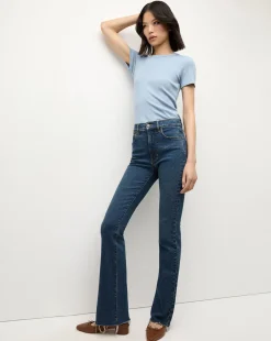 Pruitt Tee in Smoke Blue