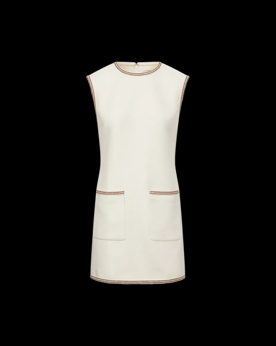 Ravena Mini Shift Dress in Ivory