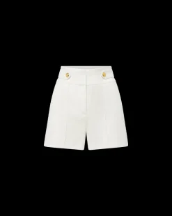 Runo Linen Short in Off-White