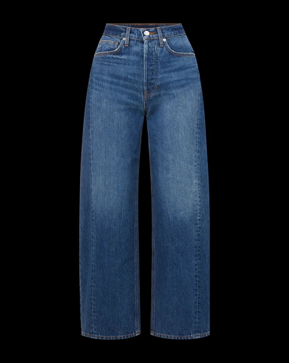 Ryder Saddle Jean in Blue Denim | Barrel Jeans