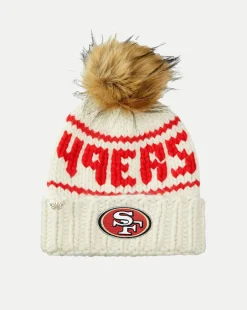 San Francisco 49ers Beanie in Ecru