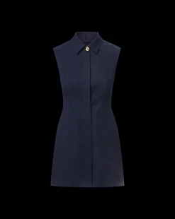 Serina Denim Dress in Dark Oxford
