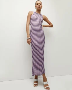Sivan Striped Knit Dress