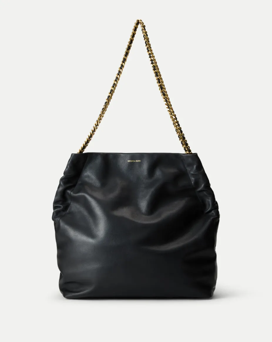Slouch Shoulder Bag in Black