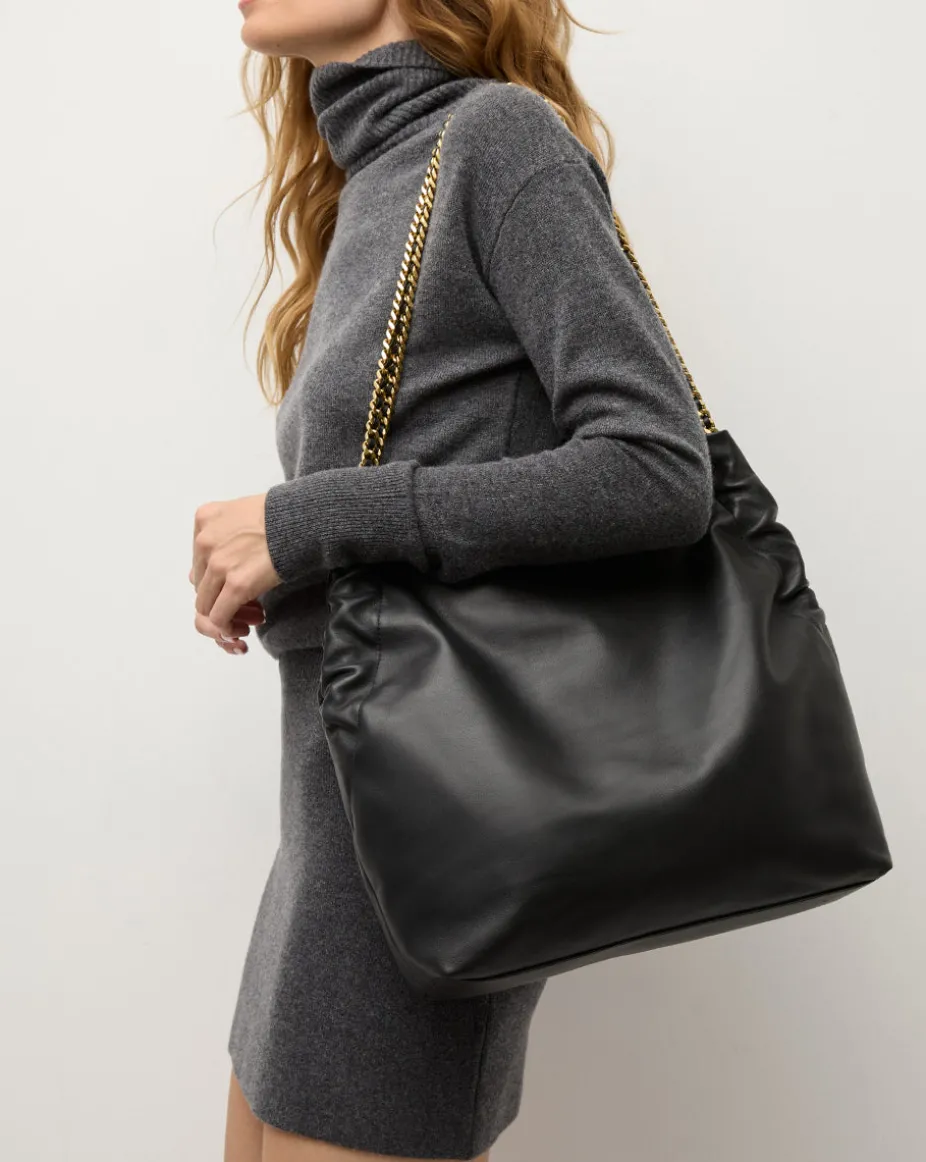 Slouch Shoulder Bag in Black