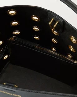 Small Grommet Feedbag in Black