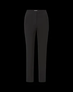 Stila Cropped Straight Leg Pant in Black