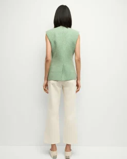 Tamara Vest in Lemongrass/Dove