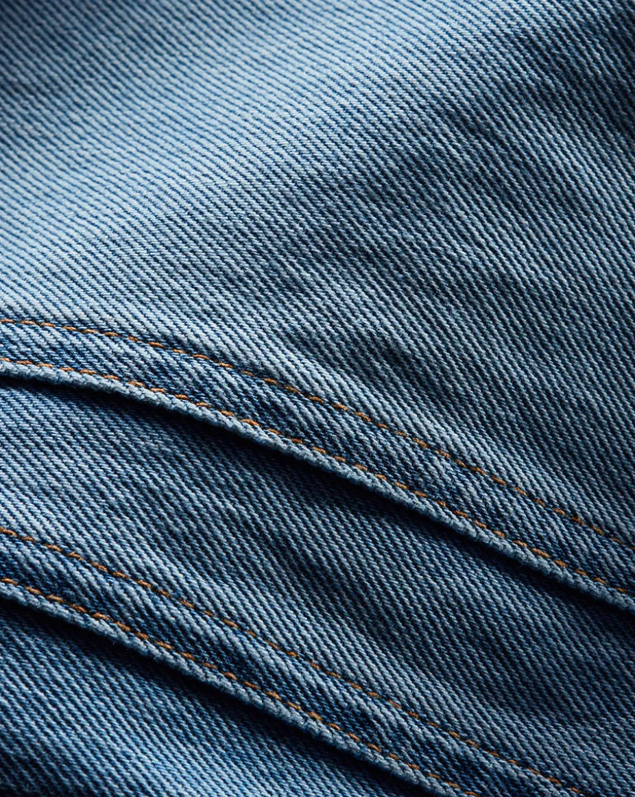 Taylor Double-Seam Wide-Leg Jean in Nova