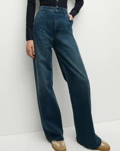 Taylor Slant-Pocket Wide-Leg Jean in Northern Lights