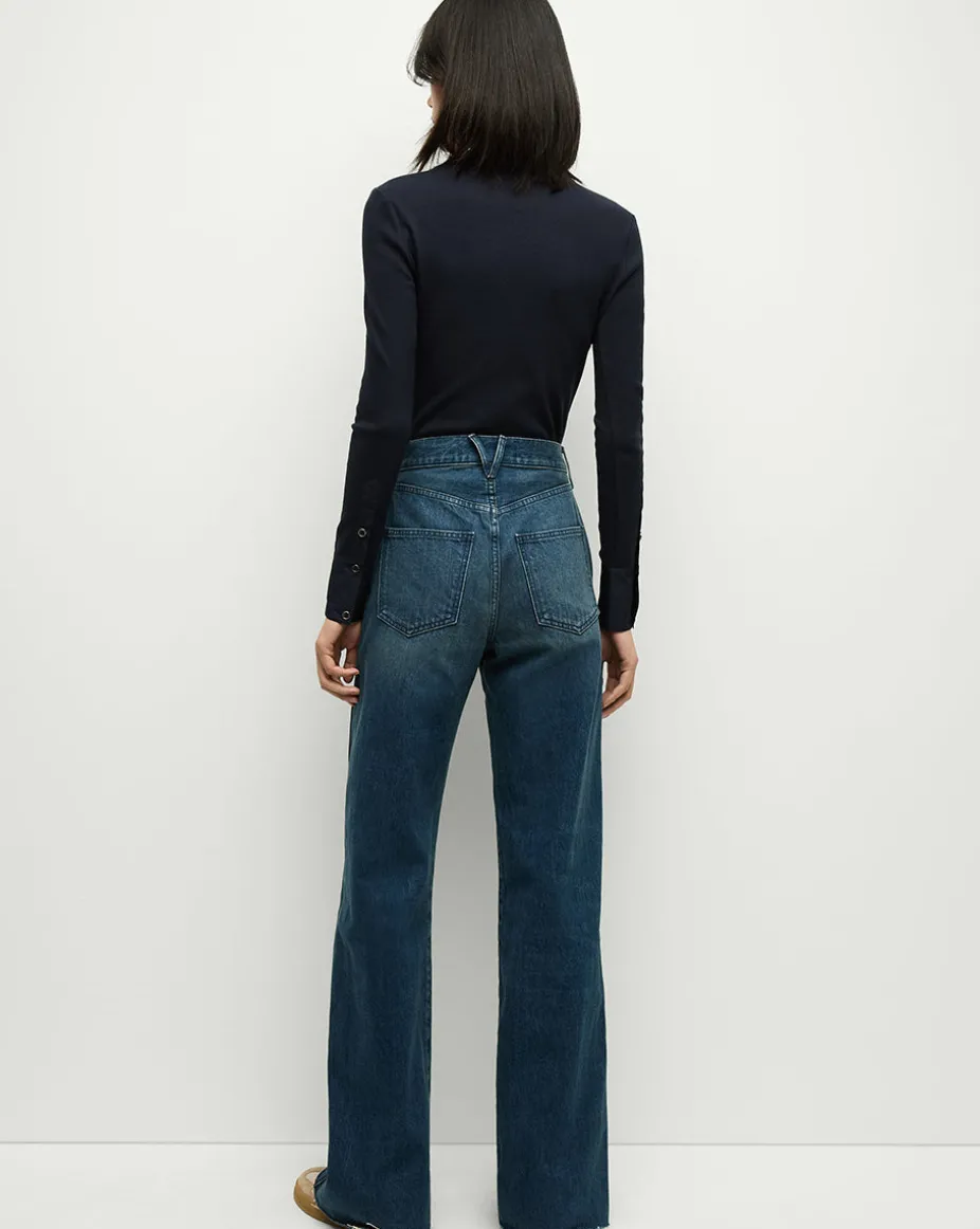 Taylor Slant-Pocket Wide-Leg Jean in Northern Lights