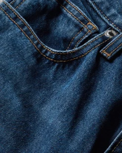 Taylor Wide-Leg Jean in Stoned Bright Blue