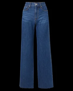 Taylor Wide-Leg Jean in Stoned Bright Blue