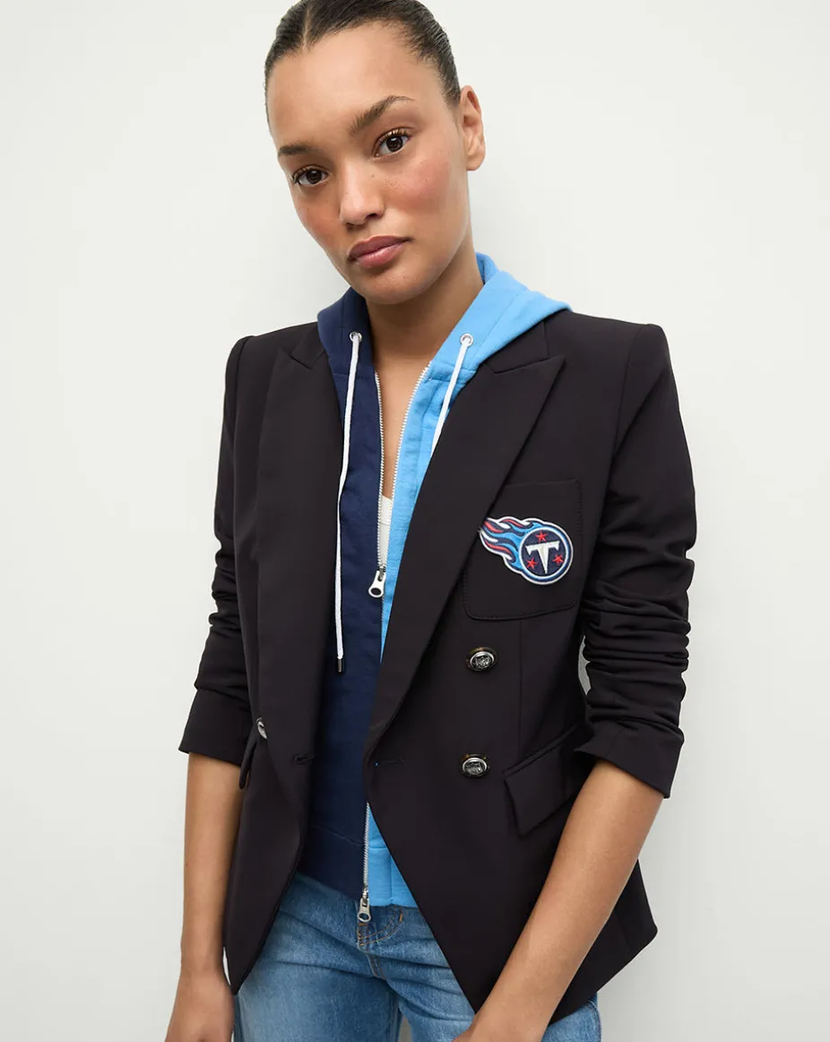 Tennessee Titans Dickey Jacket in Navy/Silver