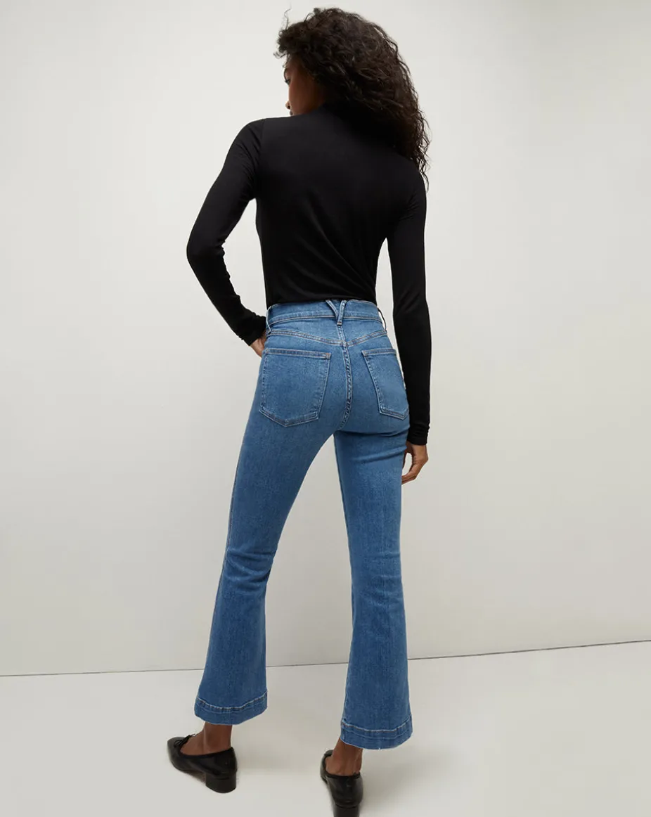 Theresa Ruched Turtleneck