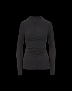 Theresa Ruched Turtleneck