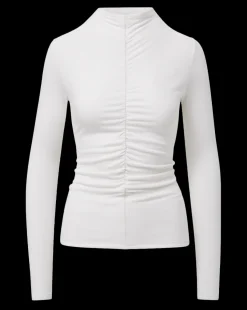 Theresa Ruched Turtleneck