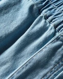 Tijana Chambray Short in Sky