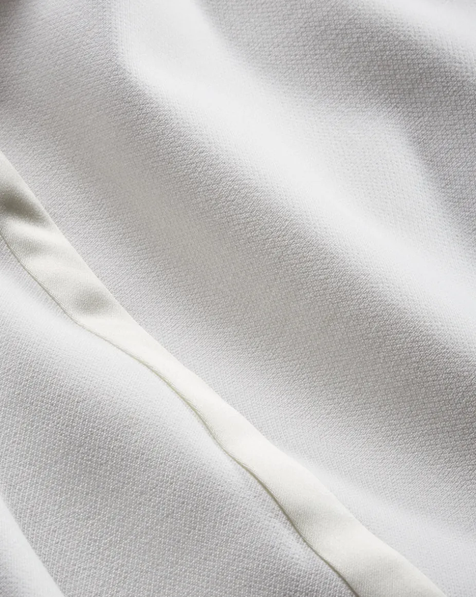 Tonelli Tuxedo Stripe Pant in White