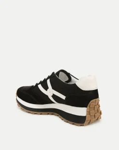 Valentina Sneaker in Black & White