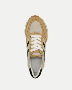 Valentina Sneaker in Ecru/Desert
