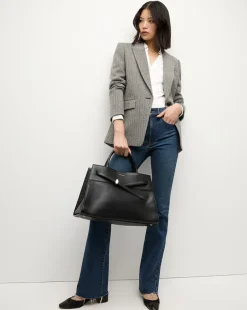 Vega Dickey Jacket in Black/White