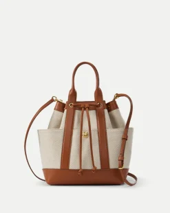 Veronica Beard Goody Bag in Natural/Hazel