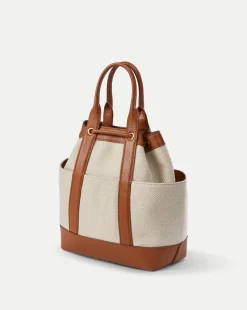 Veronica Beard Goody Bag in Natural/Hazel