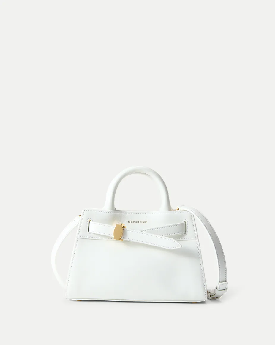 Veronica Beard Mini Dash Bag in Off-White