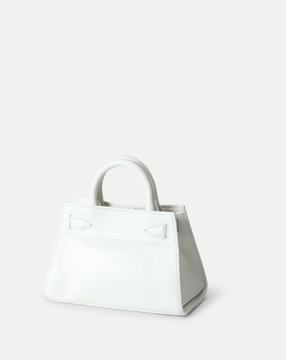 Veronica Beard Mini Dash Bag in Off-White