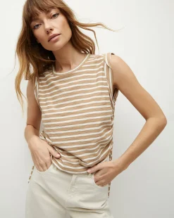 Vinci Striped Muscle Tank