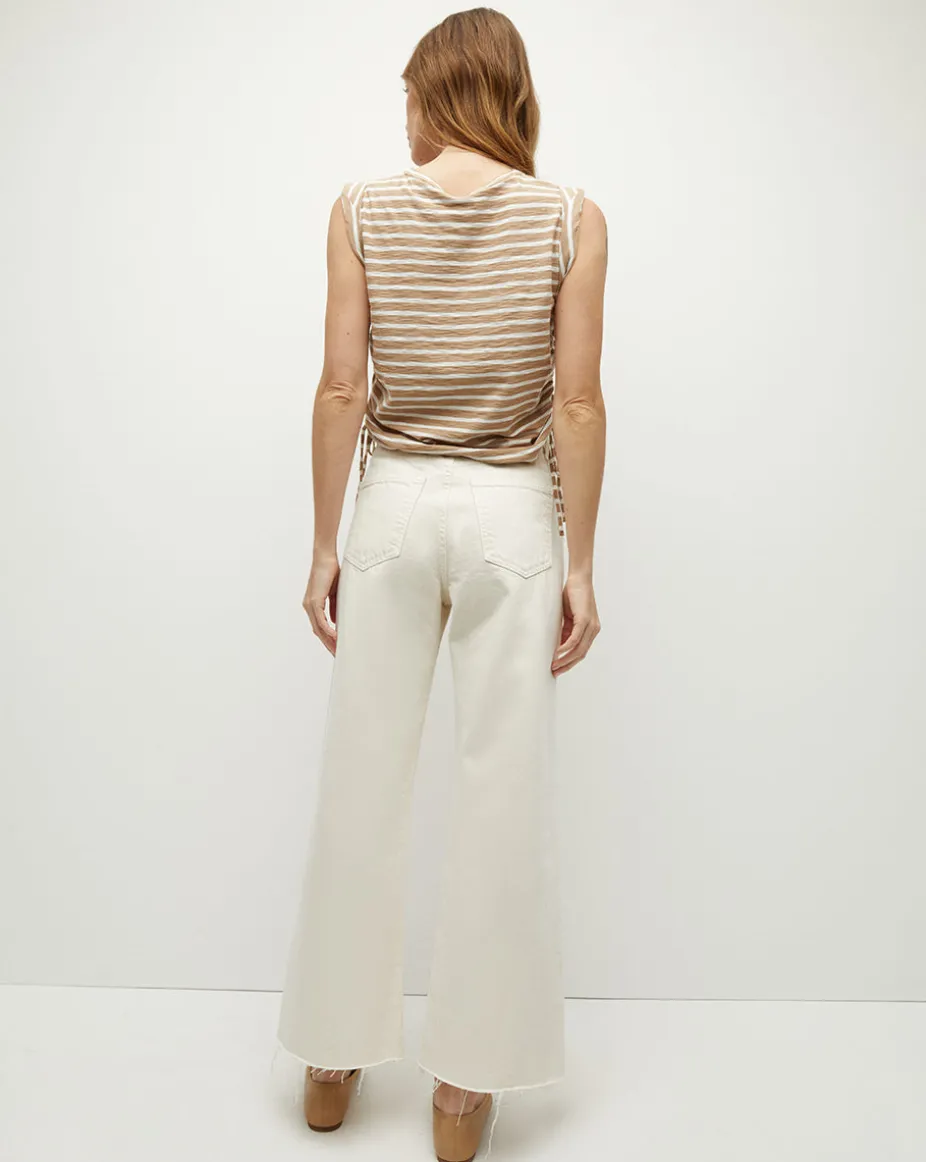 Vinci Striped Muscle Tank