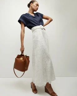 Vintry Eyelet Skirt