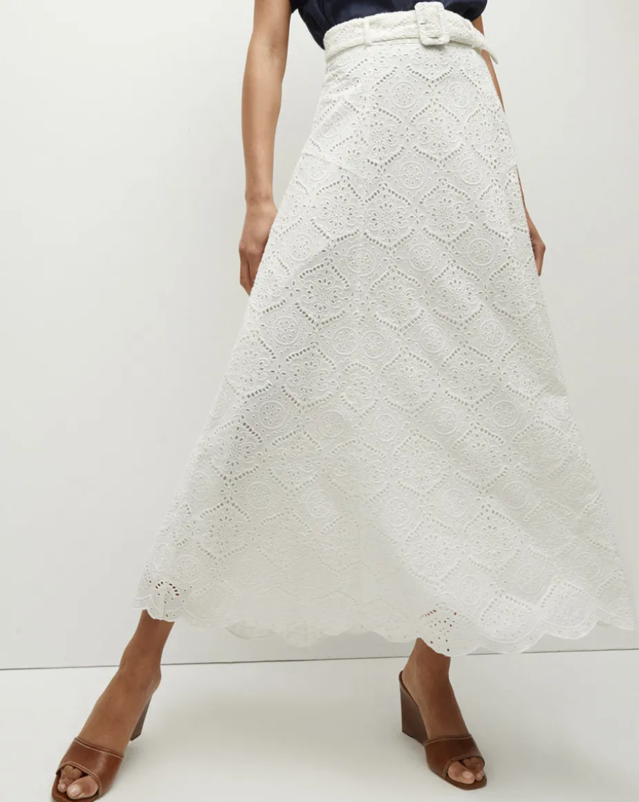 Vintry Eyelet Skirt