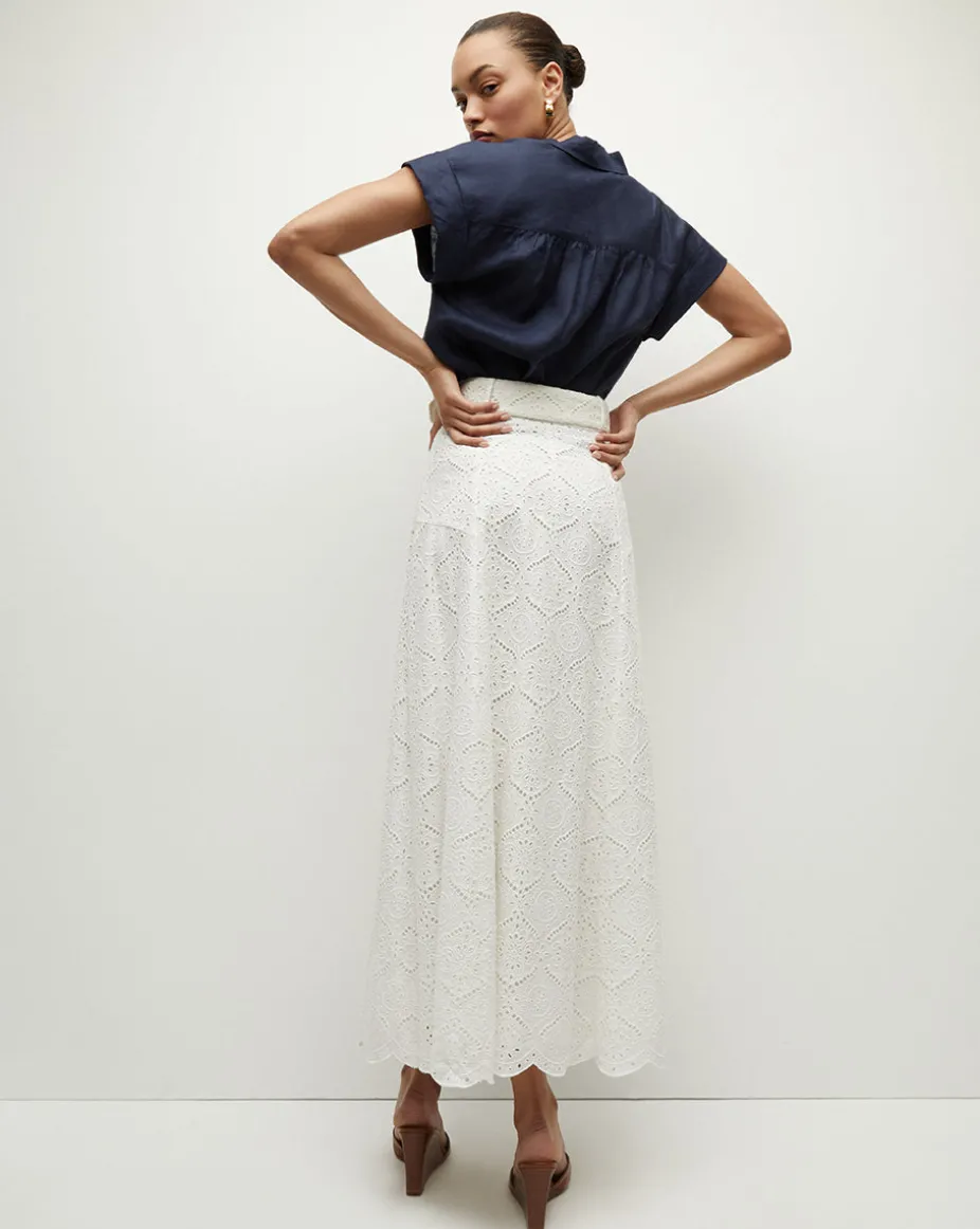 Vintry Eyelet Skirt