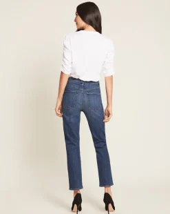 Waldorf Ruched-Sleeve Tee